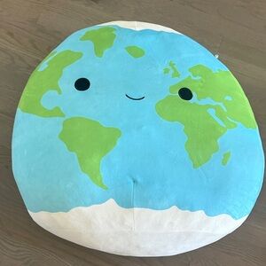 Cute Earth Plush Pillow